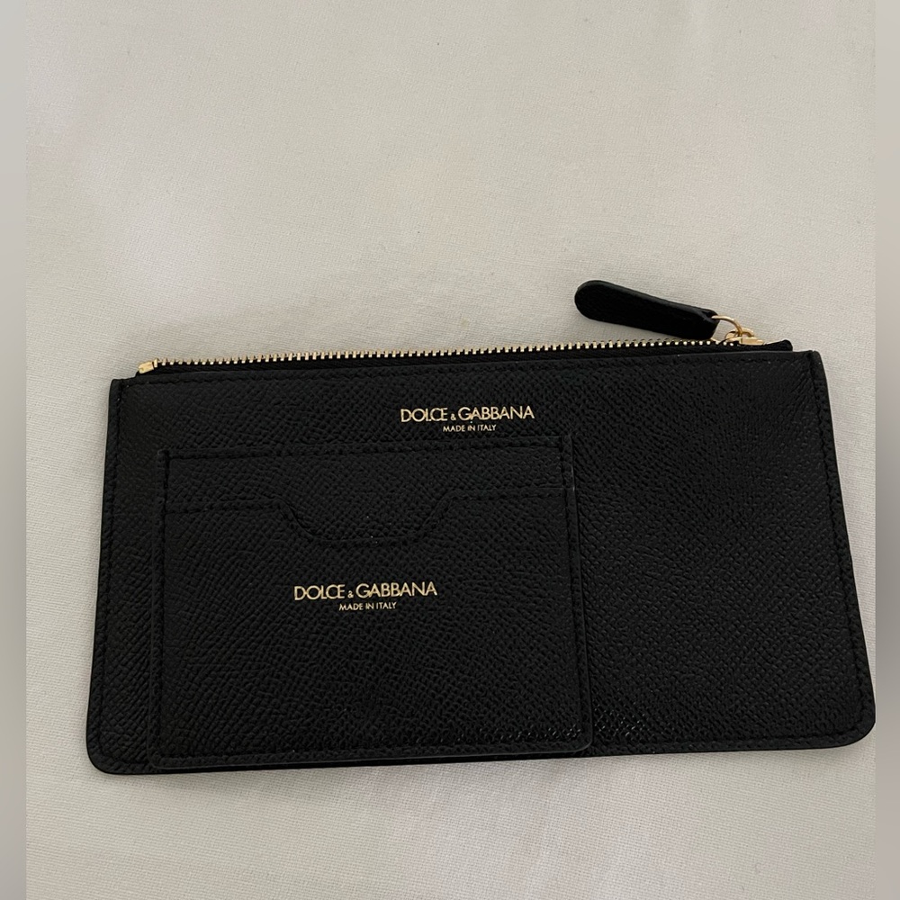NWT DOLCE & GABANA card holder and coin pouch